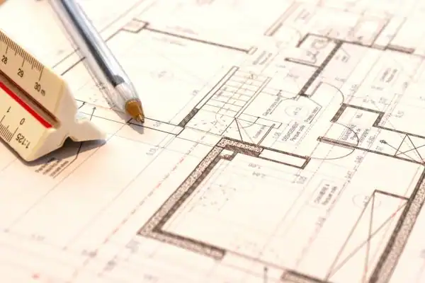 Image of architect Portsmouth drawings